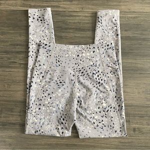 Zella Leggings Light Brown with Speckles Regular length Size Small Like New